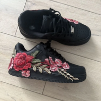 Nike air force 1 red rose