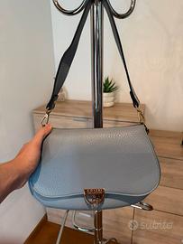 Borsa a spalla Coveri azzurra