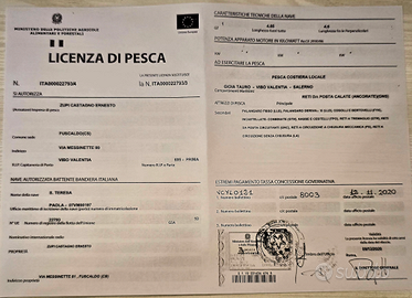 Licenza di pesca