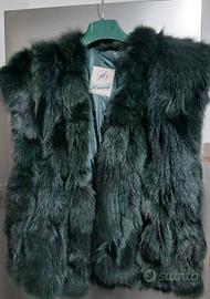 Pelliccia gilet donna giacca