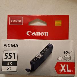 cartuccia canon 551 bk XL 