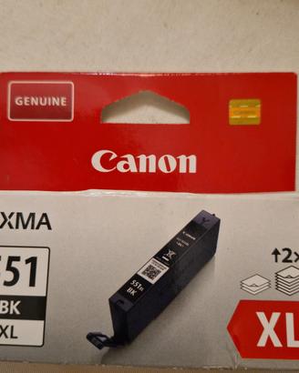 cartuccia canon 551 bk XL 