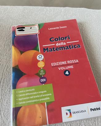 Colori della Matematica Edizione Rosso volume 4