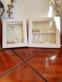 quadretti 3d per cameretta 