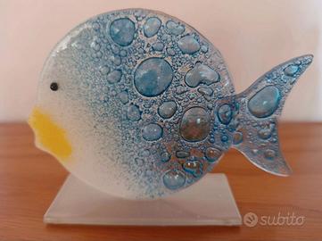 Scultura in vetro artistico