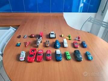 Lotto 25+ Macchinine Miste Die-Cast e Plastica