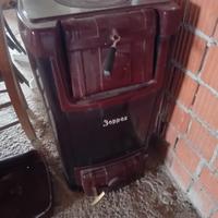 stufa a legna carbone Zoppas usata 