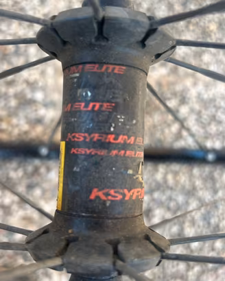 Ruota anteriore Mavic ksyrium elite