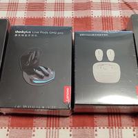 Cuffiette Bluetooth LENOVO NUOVE, vari modelli