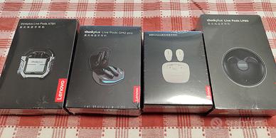 Cuffiette Bluetooth LENOVO NUOVE, vari modelli