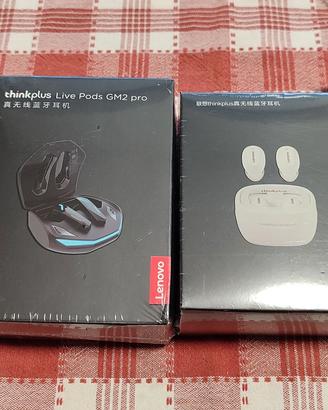 Cuffiette Bluetooth LENOVO NUOVE, vari modelli