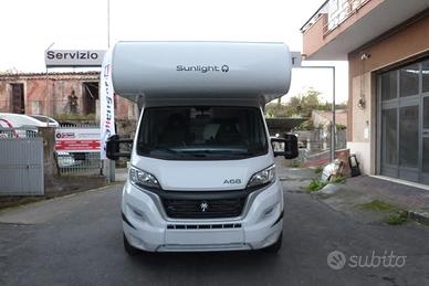 Camper sunlight  A68