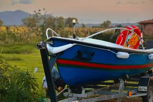 Barca in vetroresina con Motore Johnson