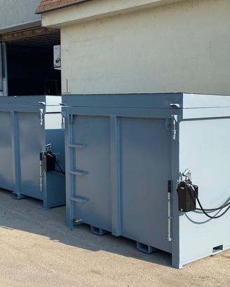 CONTAINER SCARRABILE NUOVO CON COPERCHIO