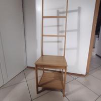 Sedia Porta salviette in Bamboo Ikea