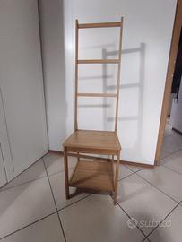 Sedia Porta salviette in Bamboo Ikea