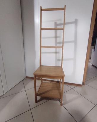Sedia Porta salviette in Bamboo Ikea