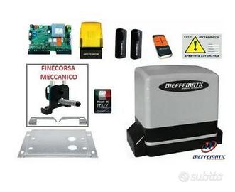 KIT AUTOMAZIONE CANCELLO SCORREVOLE 600KG 230V