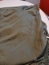 copridivano verde 3 posti