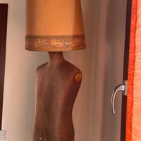Lampada manichino sartoriale Vintage