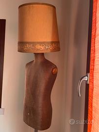Lampada manichino sartoriale Vintage