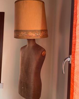 Lampada manichino sartoriale Vintage