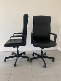 Sedia girevole Ikea ufficio - 6 pezzi
