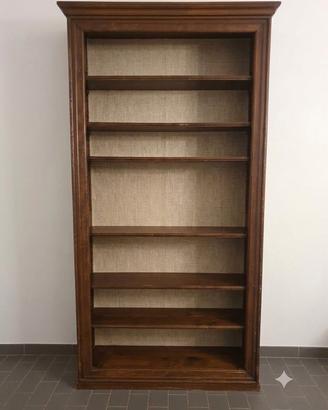 Libreria classica in legno massello