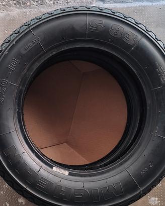 2 gomme 3.50 - 10 Michelin 