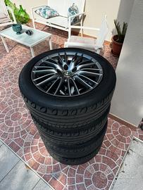Carchi in lega da 17 per alfa 159 brera spider