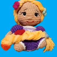 amigurumi principessa Rapunzel 