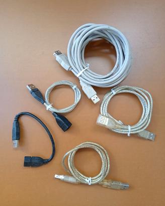 Cavi USB-A maschio/femmina