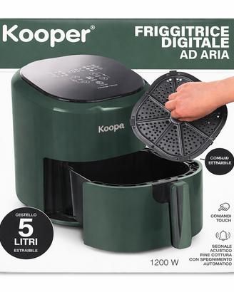 Friggitrice ad Aria Digitale Kooper 5L - Sigillata