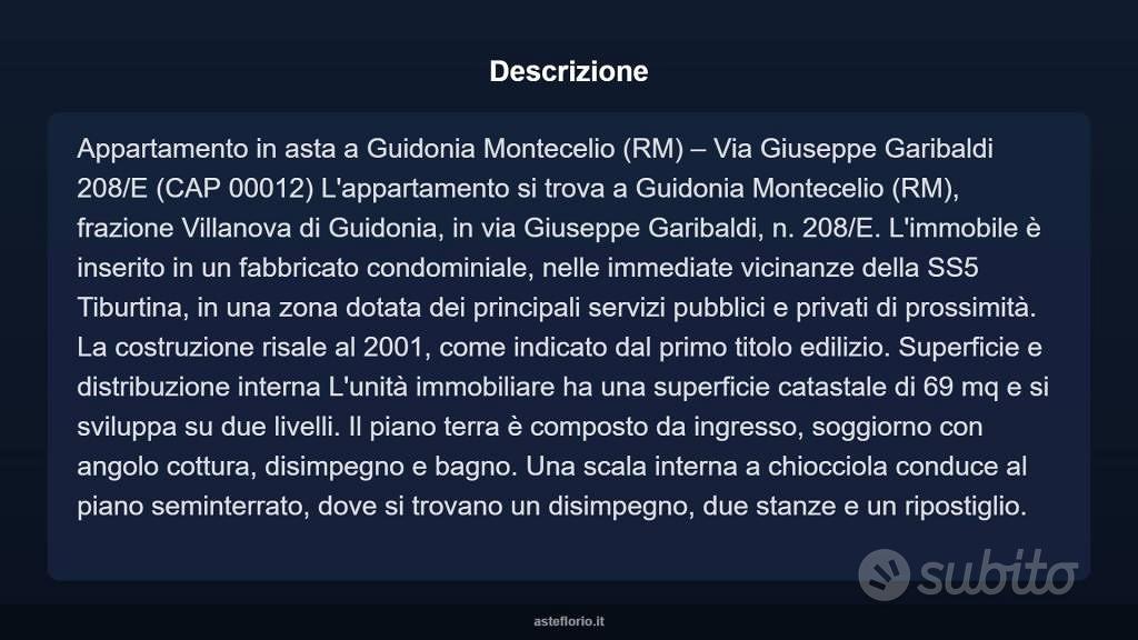 Appartamento – RM - Vista 3