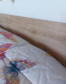 Letto matrimoniale + rete + 2 materassi