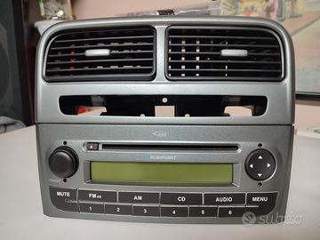 autoradio blaupunkt e bocchette aria per Fiat gran