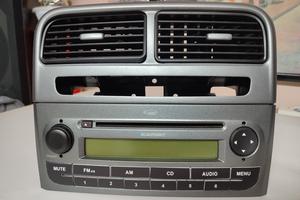 autoradio blaupunkt e bocchette aria per Fiat gran