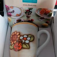 set 2 tazze Mug in porcellana Thun nuove
