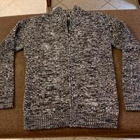 Maglione invernale Clayton L tweed b /n