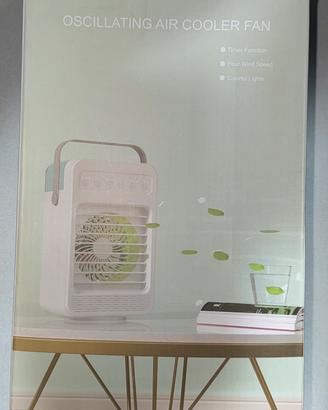 Mini condizionatore portatile 4 in 1 bianco