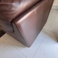 Divano in pelle 100%