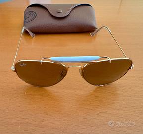 Ray-Ban RB3407 001/3K Aviator Oro 58-14 + Custodia