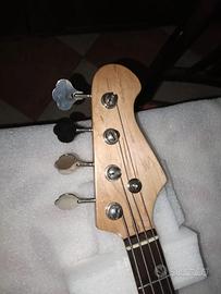 JAZZ BASS NO BRAND BASSO ELETTRICO 4 CORDE