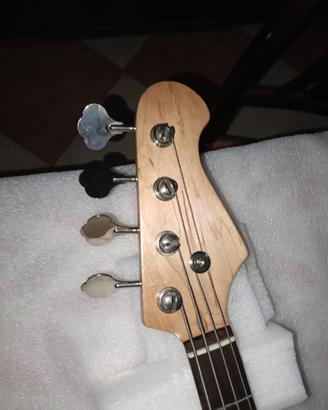 JAZZ BASS NO BRAND BASSO ELETTRICO 4 CORDE