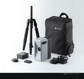 laser scanner 3d con accessori + tablet rugged