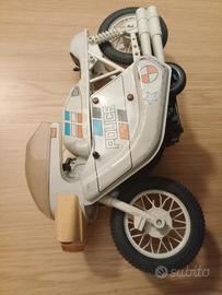 moto giocattolo anni 70 metallo Plastica 