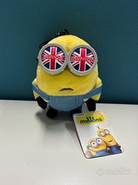 Minions portachiavi peluche con gruccia