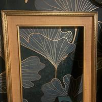 Cornice legno dorata 90x70 vintage