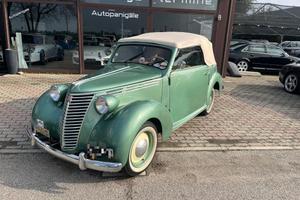 FIAT 1100 CABRIOLET ASI ORO TARGA NERA