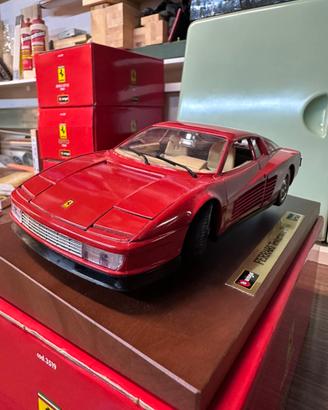 Modellini ferrari burago 1/18 vintage come nuovi